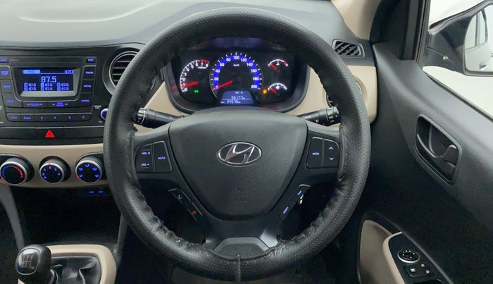 2018 Hyundai Xcent S 1.2, Petrol, Manual, 34,634 km, Steering Wheel Close Up