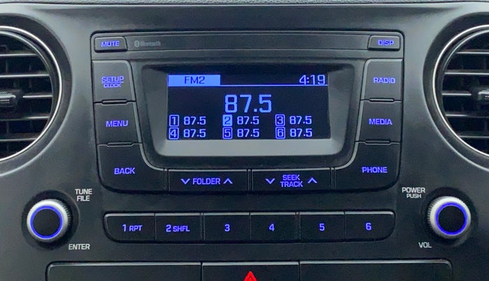 2018 Hyundai Xcent S 1.2, Petrol, Manual, 34,634 km, Infotainment System