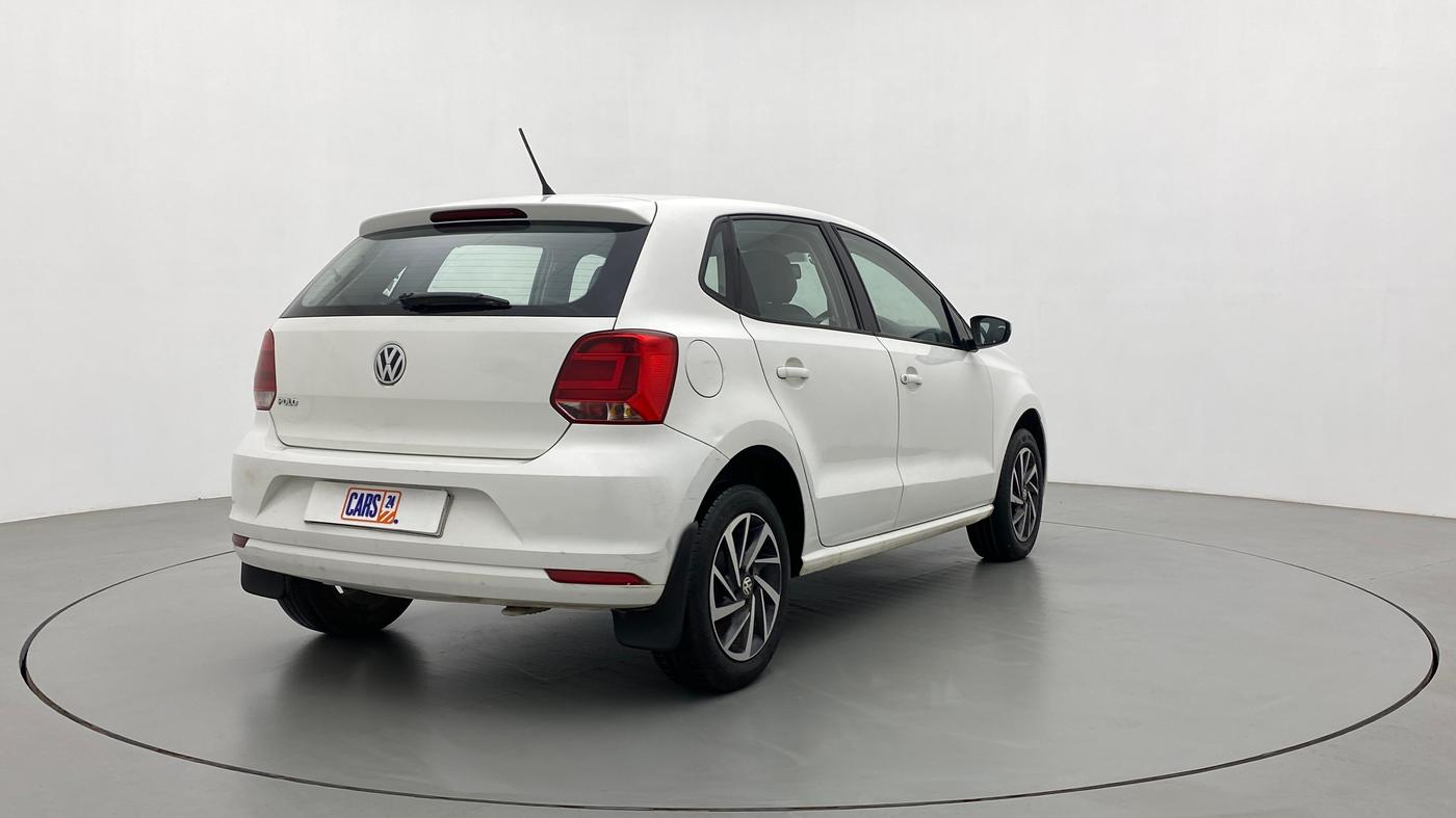 2017 Volkswagen Polo COMFORTLINE 1.2L, Petrol, Manual, 83,579 km, Right Back Diagonal