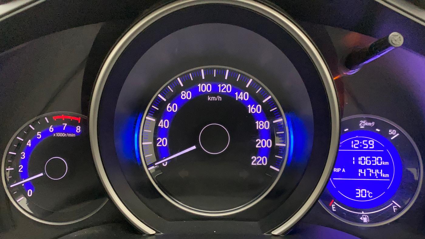 2017 Honda WR-V 1.2L I-VTEC VX MT, Petrol, Manual, 1,10,630 km, Odometer Image