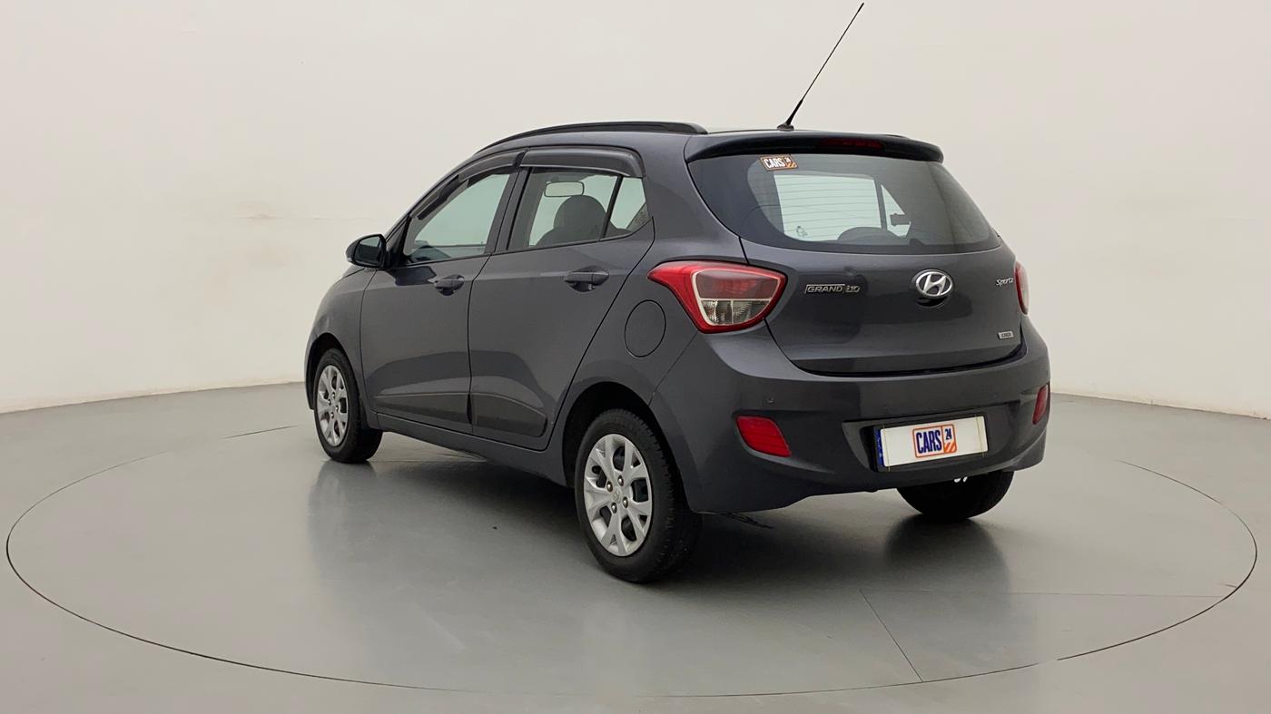 2015 Hyundai Grand i10 SPORTZ 1.1 CRDI, Diesel, Manual, 90,828 km, Left Back Diagonal