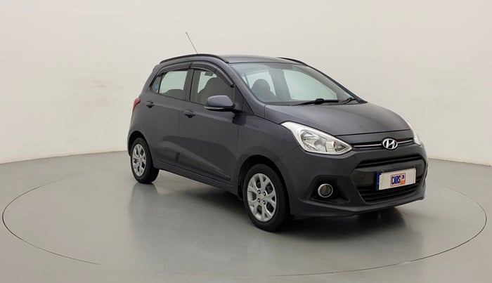 2015 Hyundai Grand i10 SPORTZ 1.1 CRDI, Diesel, Manual, 90,828 km, Right Front Diagonal