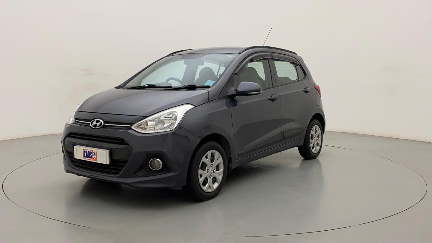 2015 Hyundai Grand i10 SPORTZ 1.1 CRDI, Diesel, Manual, 90,828 km, Left Front Diagonal