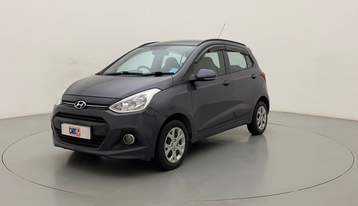 2015 Hyundai Grand i10 SPORTZ 1.1 CRDI, Diesel, Manual, 90,828 km, Left Front Diagonal
