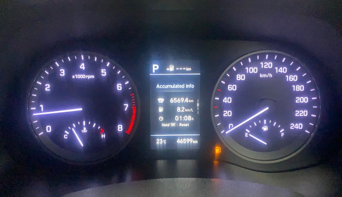 2021 Hyundai Tucson GLS 2WD AT PETROL, Petrol, Automatic, 46,554 km, Odometer Image