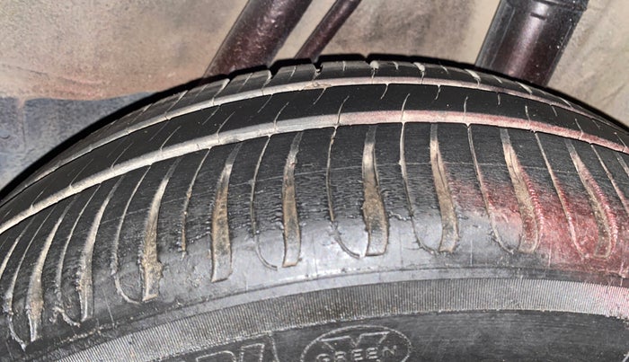 2015 Honda City 1.5L I-DTEC V, Diesel, Manual, 99,591 km, Left Rear Tyre Tread