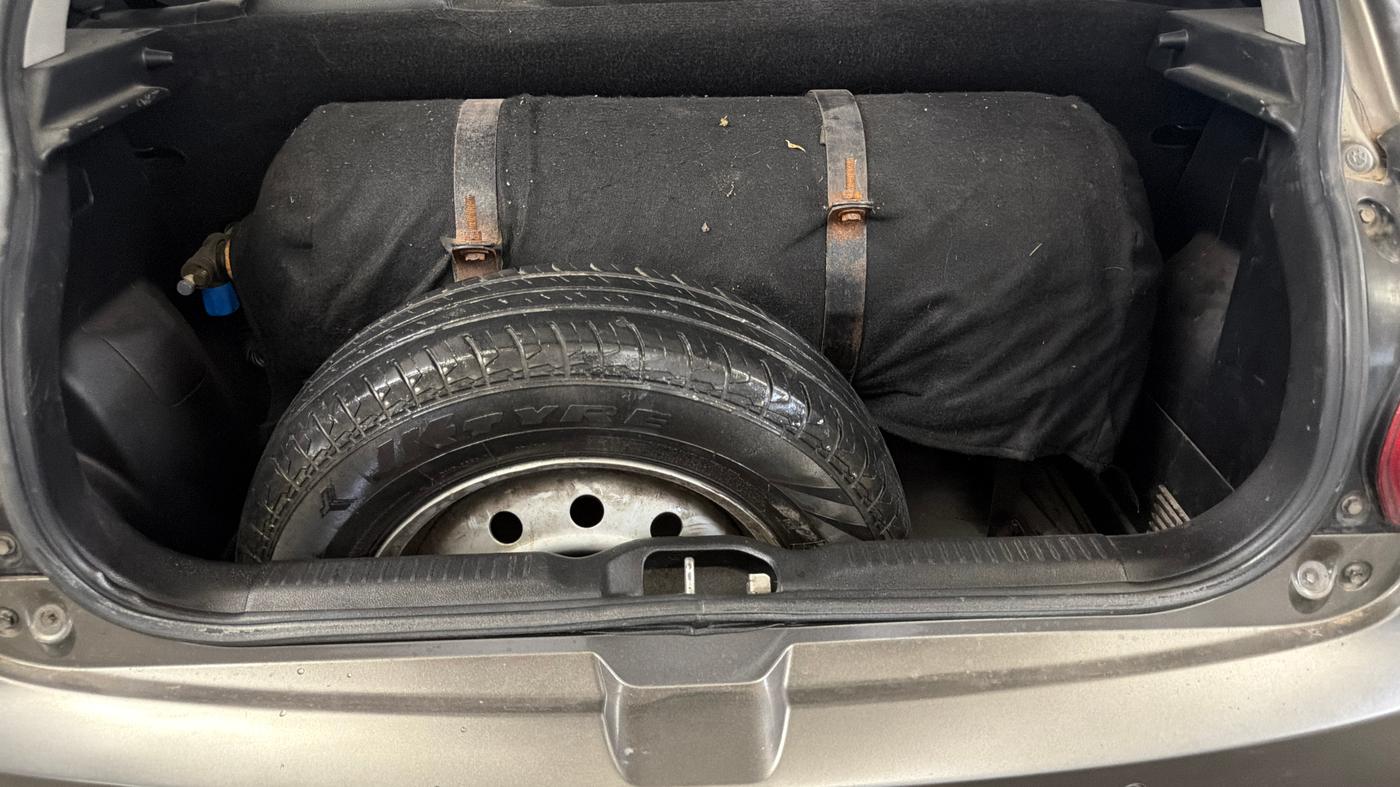 2022 Maruti Swift LXI, CNG, Manual, 58,079 km, Boot Inside