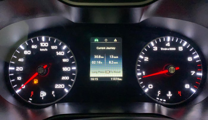 2022 MG ASTOR STYLE 1.5 MT, Petrol, Manual, 11,411 km, Odometer Image