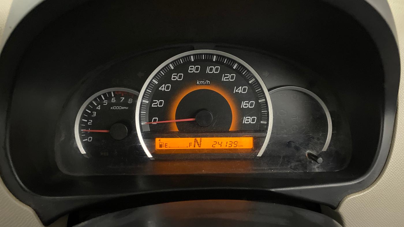 2015 Maruti Wagon R 1.0 VXI AMT, Petrol, Automatic, 24,075 km, Odometer Image