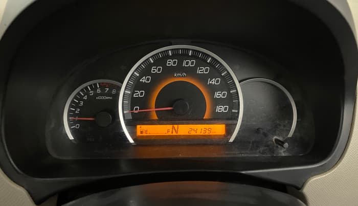 2015 Maruti Wagon R 1.0 VXI AMT, Petrol, Automatic, 24,075 km, Odometer Image