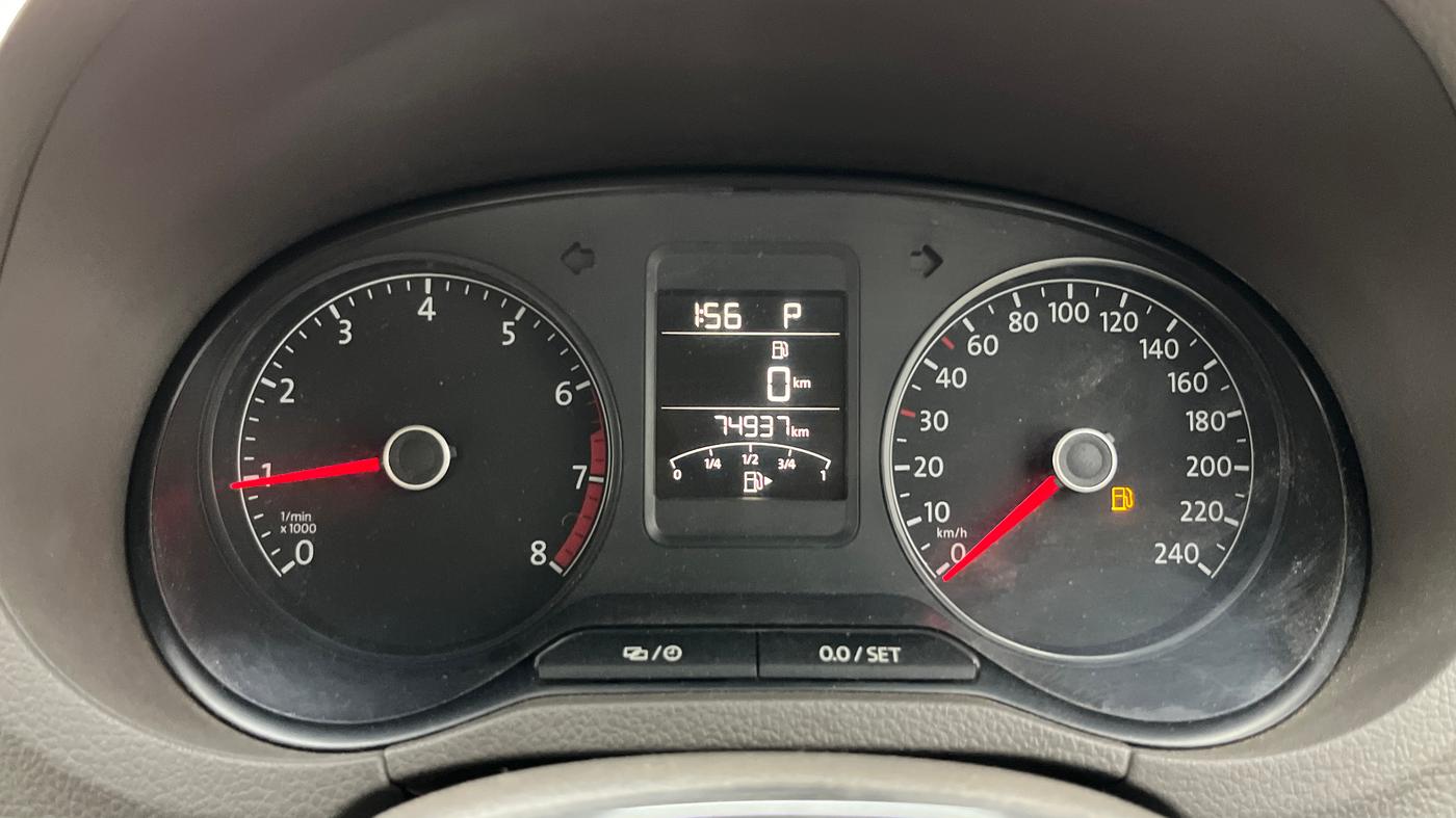 2018 Volkswagen Vento HIGHLINE PLUS 1.2 AT 16 ALLOY, Petrol, Automatic, 74,925 km, Odometer Image