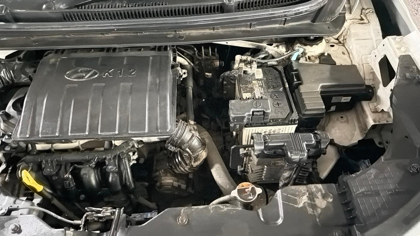 2023 Hyundai EXTER  SX 1.2 AMT, Petrol, Automatic, 26,114 km, Engine View - Left