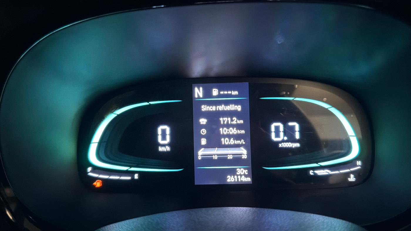 2023 Hyundai EXTER  SX 1.2 AMT, Petrol, Automatic, 26,114 km, Odometer Image