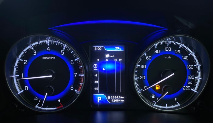 2018 Maruti Baleno ZETA 1.2 K12 CVT, Petrol, Automatic, 43,364 km, Odometer Image