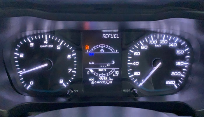 2021 Tata ALTROZ XE PETROL, Petrol, Manual, 45,474 km, Odometer Image