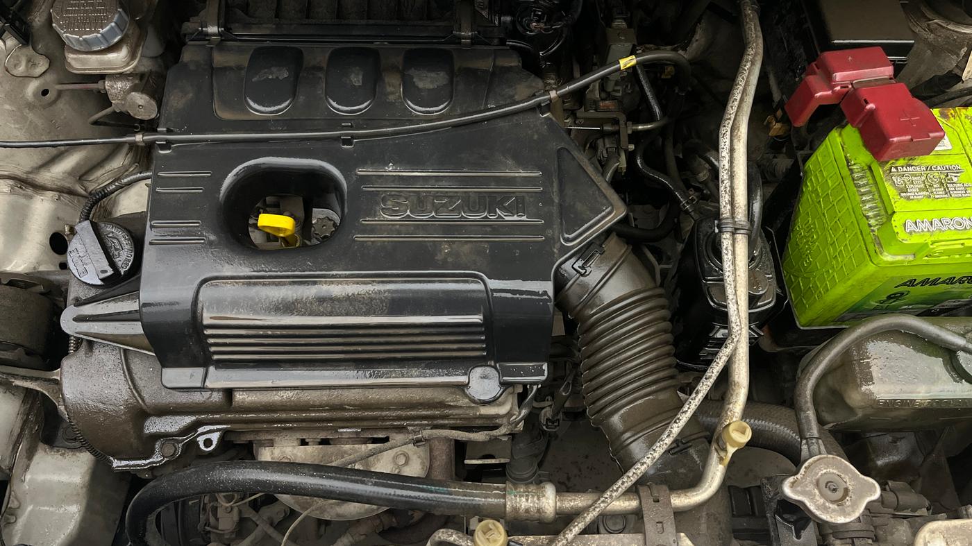 2014 Maruti Wagon R 1.0 VXI, Petrol, Manual, 92,229 km, Engine View