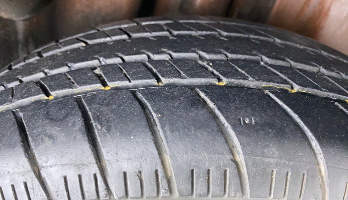 2014 Volkswagen Polo TRENDLINE 1.2L PETROL, Petrol, Manual, 24,328 km, Right Rear Tyre Tread