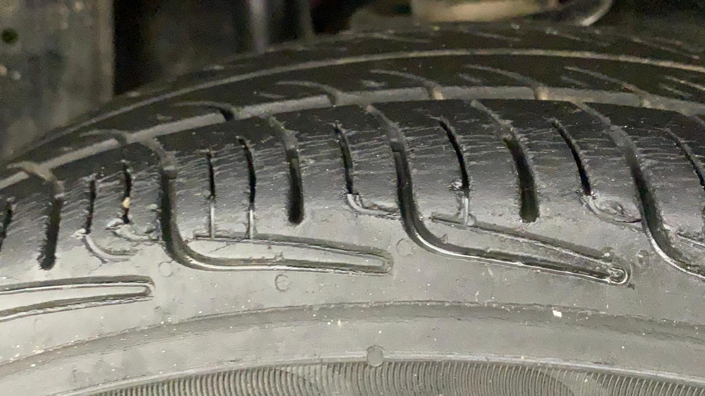 2011 Maruti Alto K10 VXI, Petrol, Manual, 1,01,283 km, Left Rear Tyre Tread