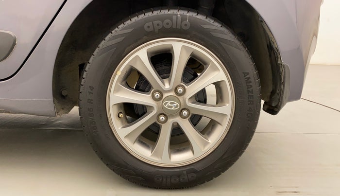 2016 Hyundai Grand i10 ASTA (O) 1.2 KAPPA VTVT, Petrol, Manual, 38,697 km, Left Rear Wheel