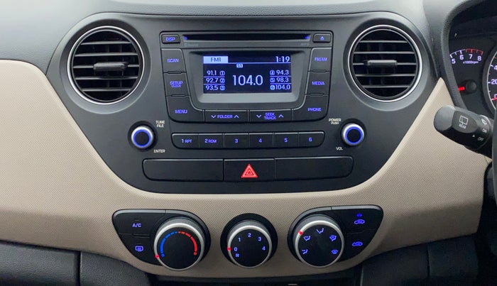 2016 Hyundai Grand i10 ASTA (O) 1.2 KAPPA VTVT, Petrol, Manual, 38,697 km, Air Conditioner