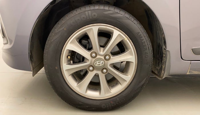 2016 Hyundai Grand i10 ASTA (O) 1.2 KAPPA VTVT, Petrol, Manual, 38,697 km, Left Front Wheel