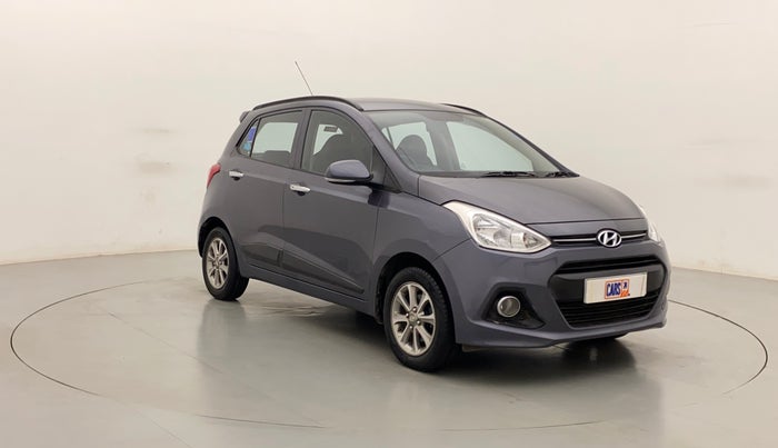 2016 Hyundai Grand i10 ASTA (O) 1.2 KAPPA VTVT, Petrol, Manual, 38,697 km, Right Front Diagonal