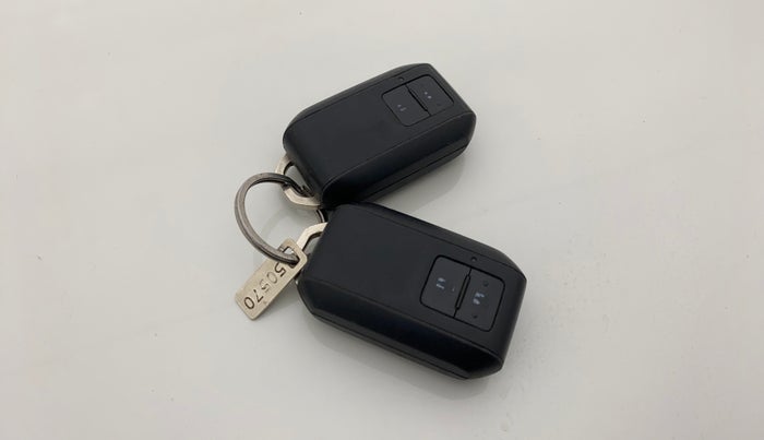 2019 Toyota Glanza G ISG, Petrol, Manual, 59,347 km, Key Close Up