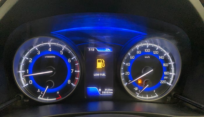2019 Toyota Glanza G ISG, Petrol, Manual, 59,347 km, Odometer Image