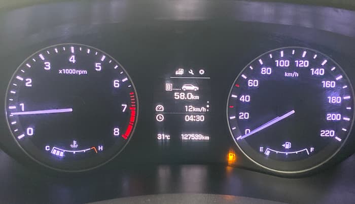 2015 Hyundai Elite i20 ASTA 1.2, Petrol, Manual, 1,27,498 km, Odometer Image