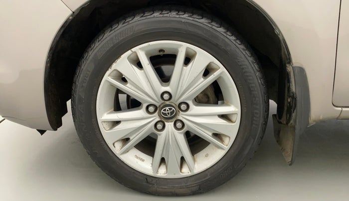 2017 Toyota Innova Crysta 2.8 ZX AT 7 STR, Diesel, Automatic, 74,251 km, Left Front Wheel
