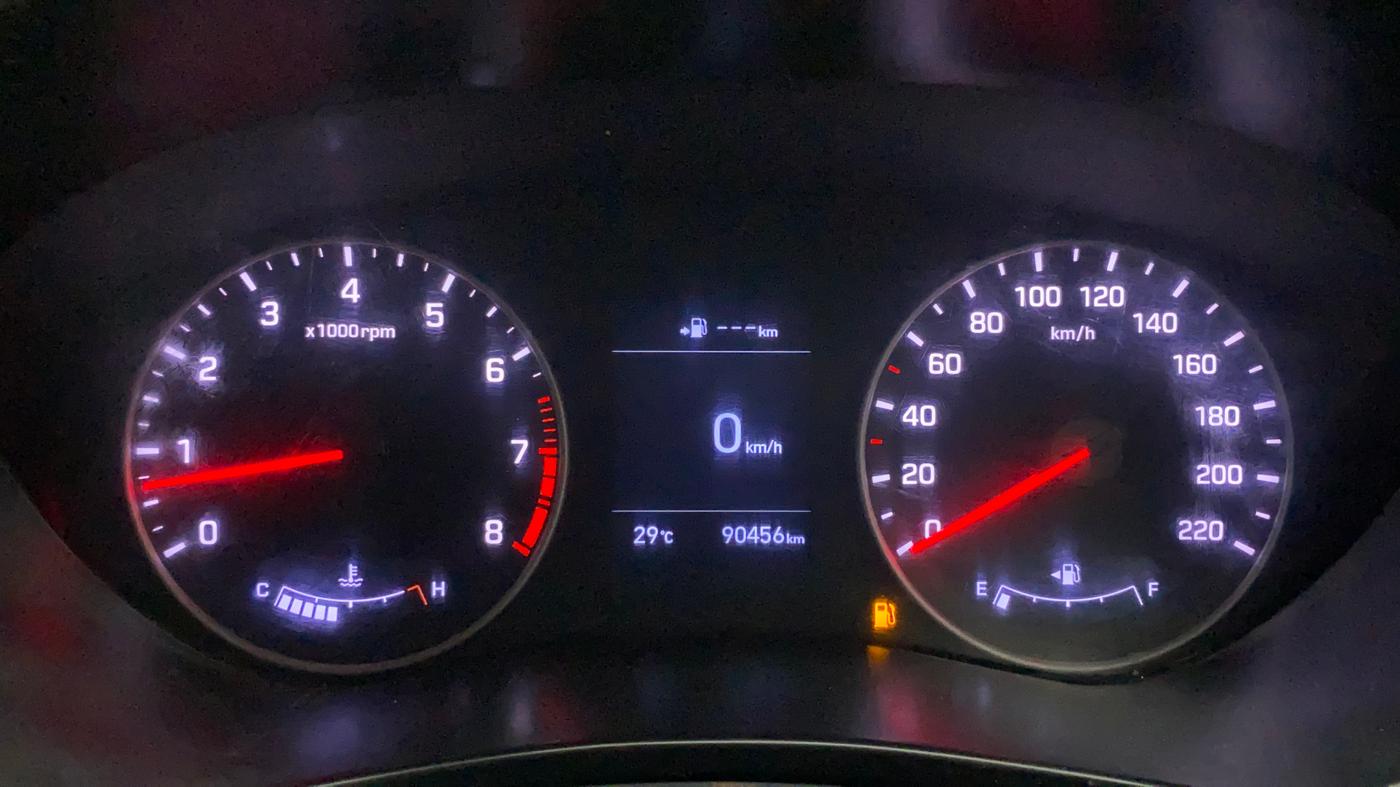 2020 Hyundai Elite i20 ASTA 1.2 (O), Petrol, Manual, 90,445 km, Odometer Image