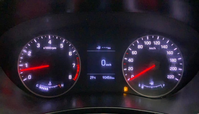 2020 Hyundai Elite i20 ASTA 1.2 (O), Petrol, Manual, 90,445 km, Odometer Image