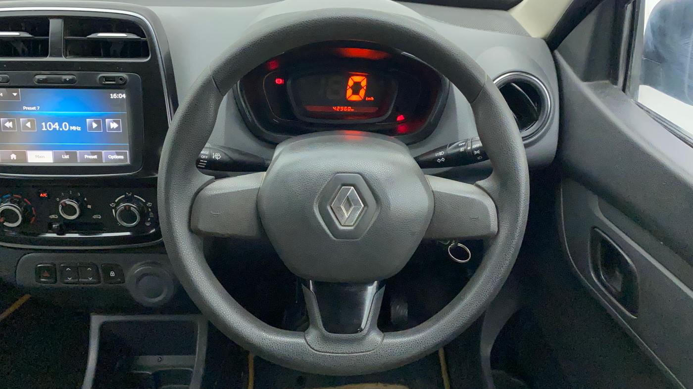 2016 Renault Kwid RXT 0.8, Petrol, Manual, 42,960 km, Steering Wheel Close Up