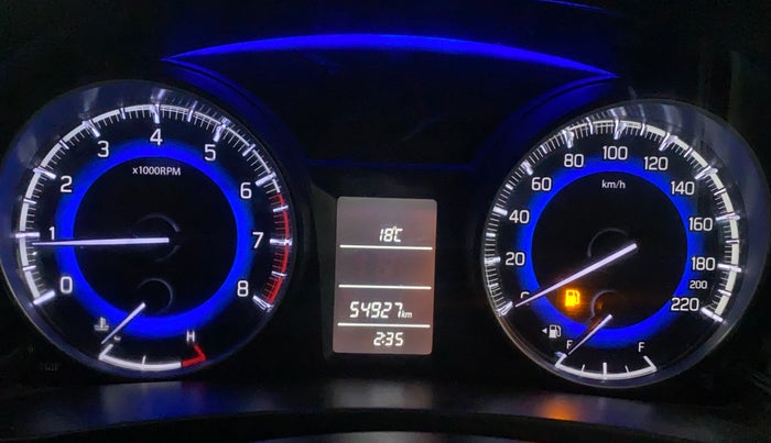 2018 Maruti Baleno DELTA PETROL 1.2, CNG, Manual, 54,926 km, Odometer Image