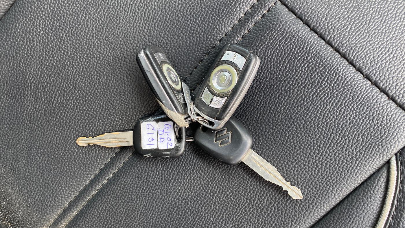 2019 Maruti Alto K10 VXI, CNG, Manual, 99,916 km, Key Close Up