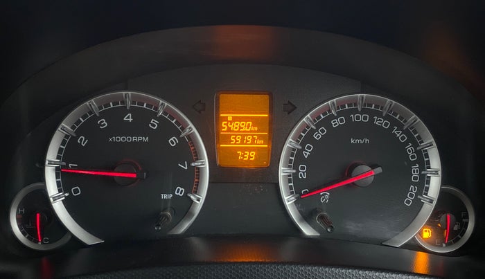 2015 Maruti Swift VXI, Petrol, Manual, 59,196 km, Odometer Image