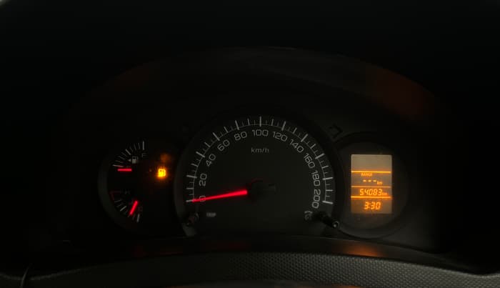 2017 Maruti Swift LXI (O), Petrol, Manual, 54,030 km, Odometer Image