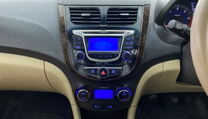2014 Hyundai Verna FLUIDIC 1.6 CRDI SX, Diesel, Manual, 87,708 km, Air Conditioner
