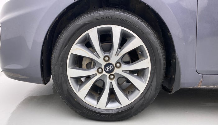 2014 Hyundai Verna FLUIDIC 1.6 CRDI SX, Diesel, Manual, 87,708 km, Left Front Wheel