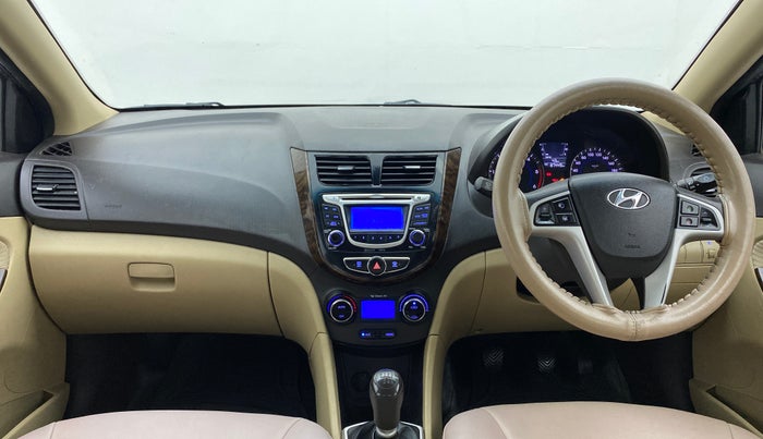 2014 Hyundai Verna FLUIDIC 1.6 CRDI SX, Diesel, Manual, 87,708 km, Dashboard