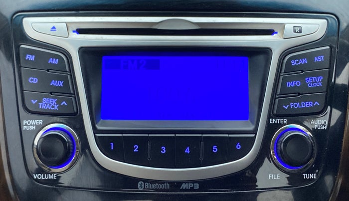 2014 Hyundai Verna FLUIDIC 1.6 CRDI SX, Diesel, Manual, 87,708 km, Infotainment System