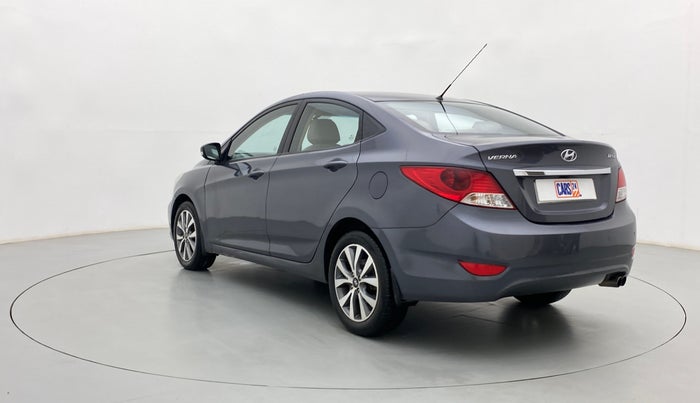 2014 Hyundai Verna FLUIDIC 1.6 CRDI SX, Diesel, Manual, 87,708 km, Left Back Diagonal