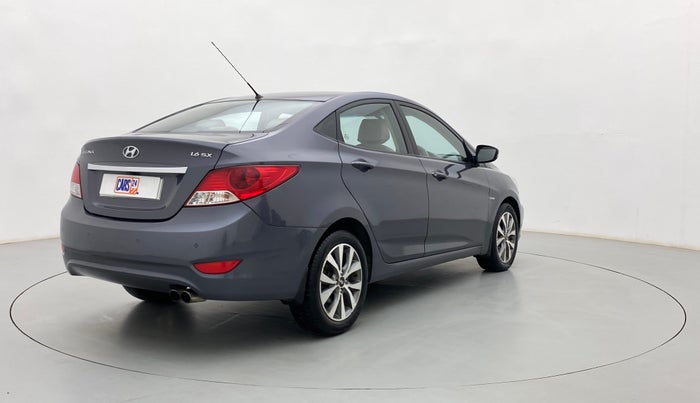 2014 Hyundai Verna FLUIDIC 1.6 CRDI SX, Diesel, Manual, 87,708 km, Right Back Diagonal