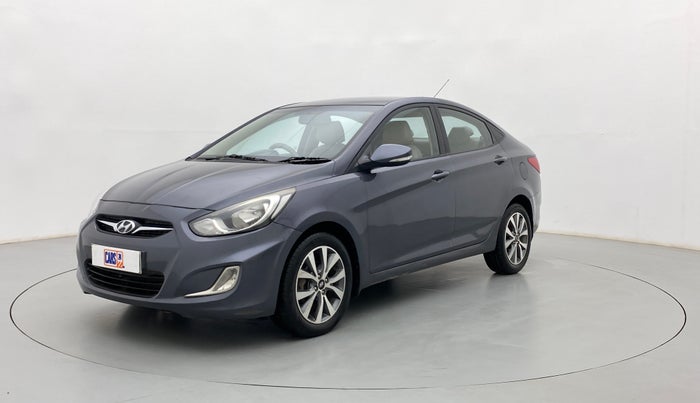 2014 Hyundai Verna FLUIDIC 1.6 CRDI SX, Diesel, Manual, 87,708 km, Left Front Diagonal