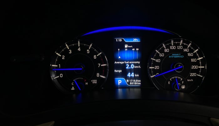 2019 Maruti Ciaz ALPHA  AT 1.5 SHVS PETROL, Petrol, Automatic, 66,179 km, Odometer Image