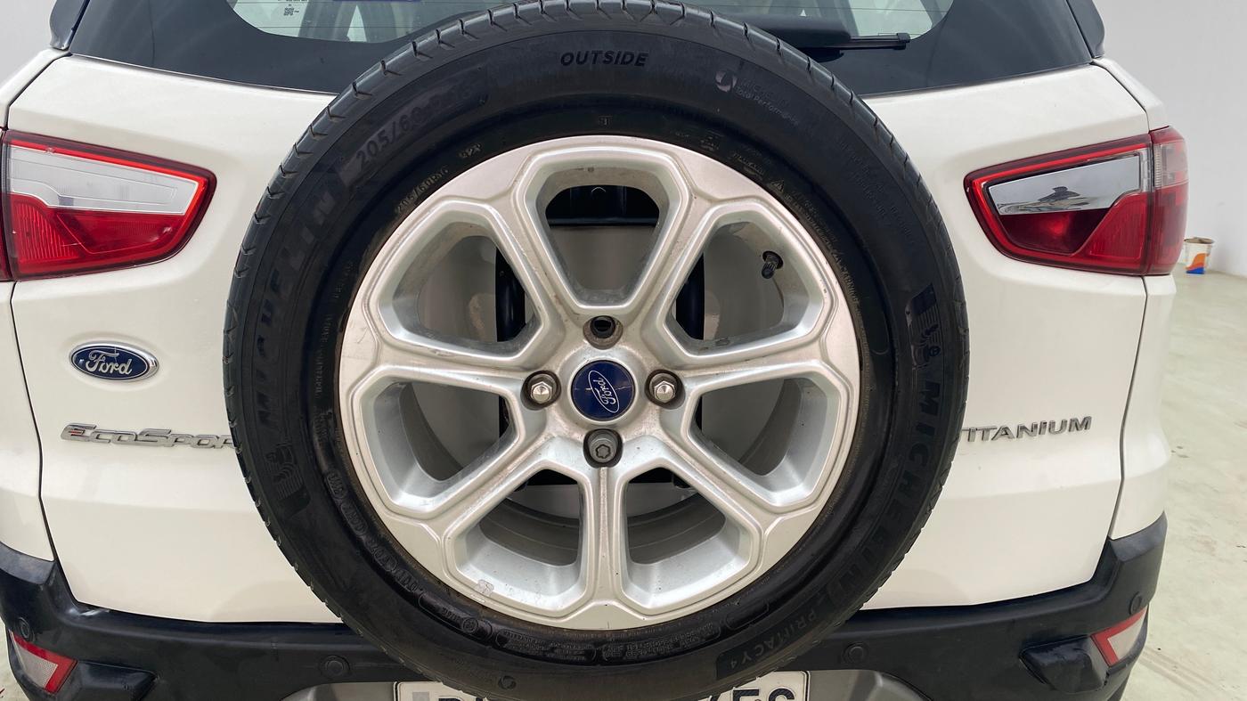 2018 Ford Ecosport TITANIUM + 1.5L PETROL AT, Petrol, Automatic, 87,325 km, Spare Tyre