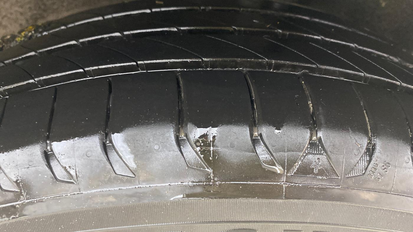 2018 Ford Ecosport TITANIUM + 1.5L PETROL AT, Petrol, Automatic, 87,325 km, Left Rear Tyre Tread