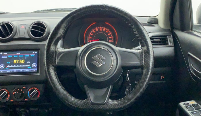 2019 Maruti Swift LXI, Petrol, Manual, 56,476 km, Steering Wheel Close Up
