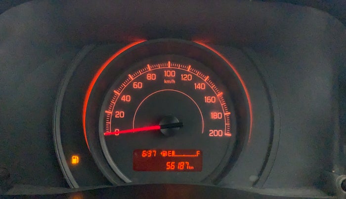 2019 Maruti Swift LXI, Petrol, Manual, 56,476 km, Odometer Image