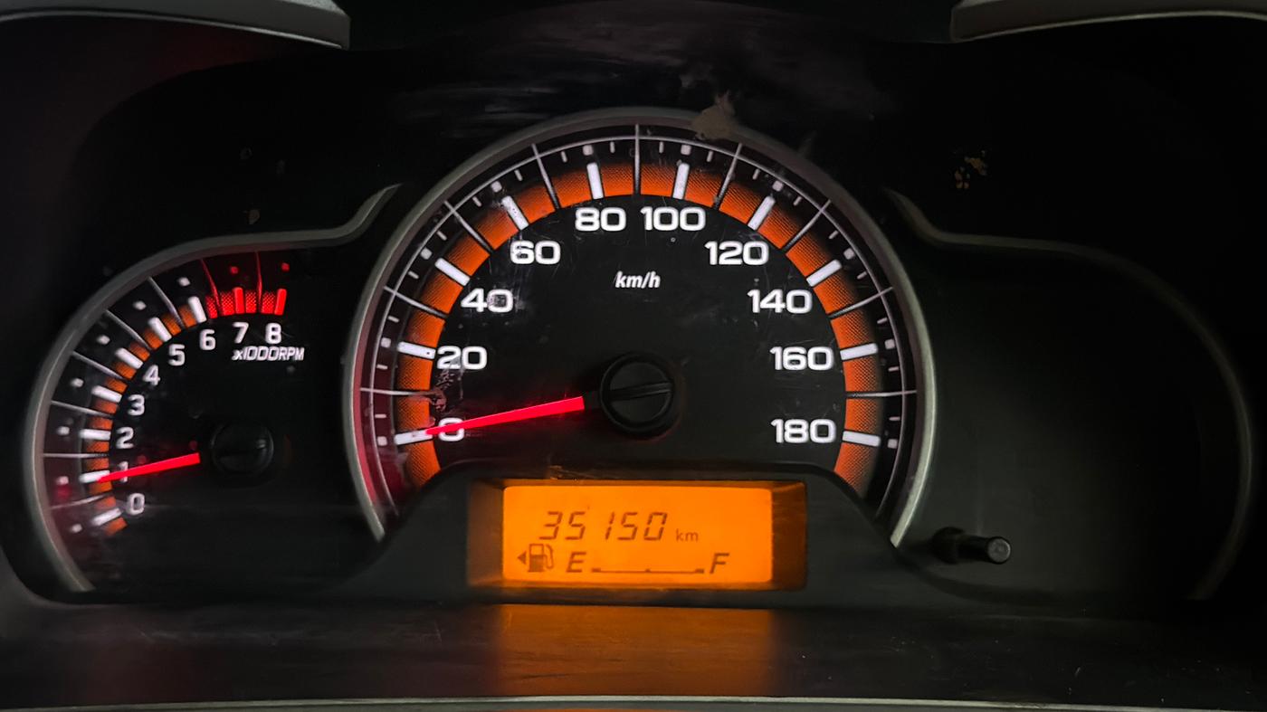 2017 Maruti Alto K10 VXI, Petrol, Manual, 35,128 km, Odometer Image